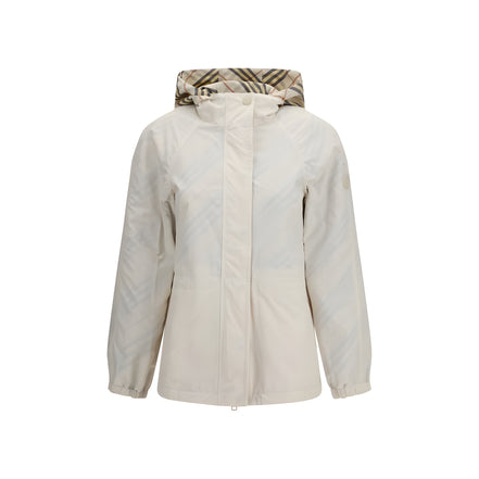Burberry Beige Polyester Shell Jacket