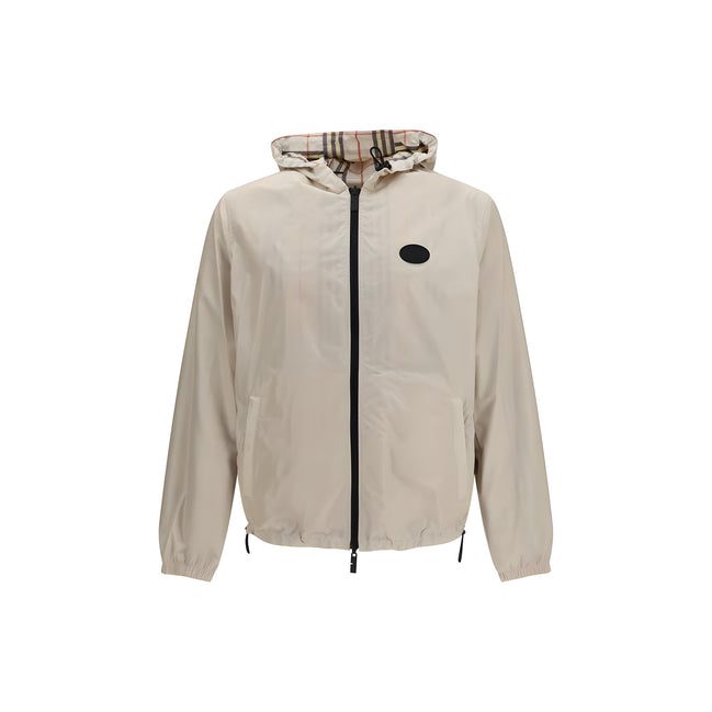 Burberry Beige Polyester Shell Jacket
