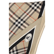 Burberry Beige Silk Scarf