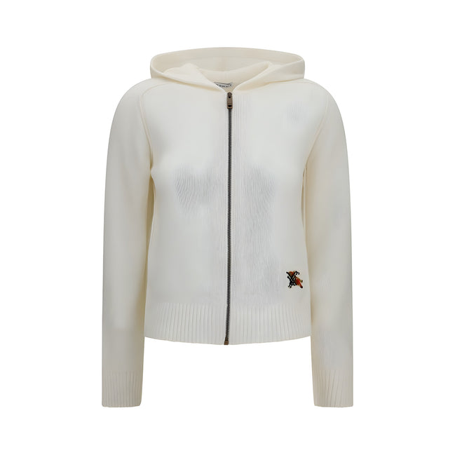 Burberry Beige Wool Hoodie