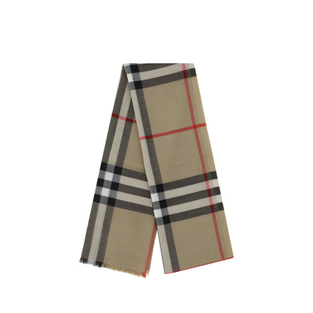 Burberry Beige Wool Scarf