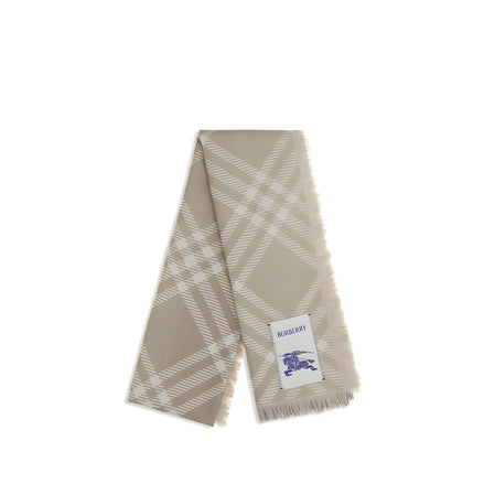 Burberry Beige Wool Scarf
