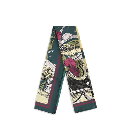 Burberry Bicolor Silk Scarf