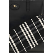 Burberry Black Calf Leather Shoulder Bag