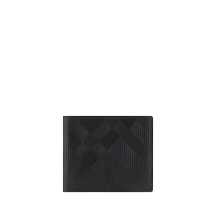 Burberry Black Calf Leather Wallet