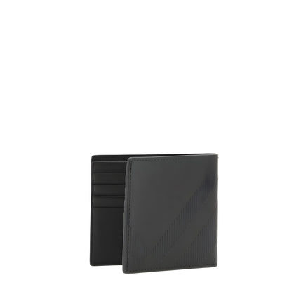 Burberry Black Calf Leather Wallet