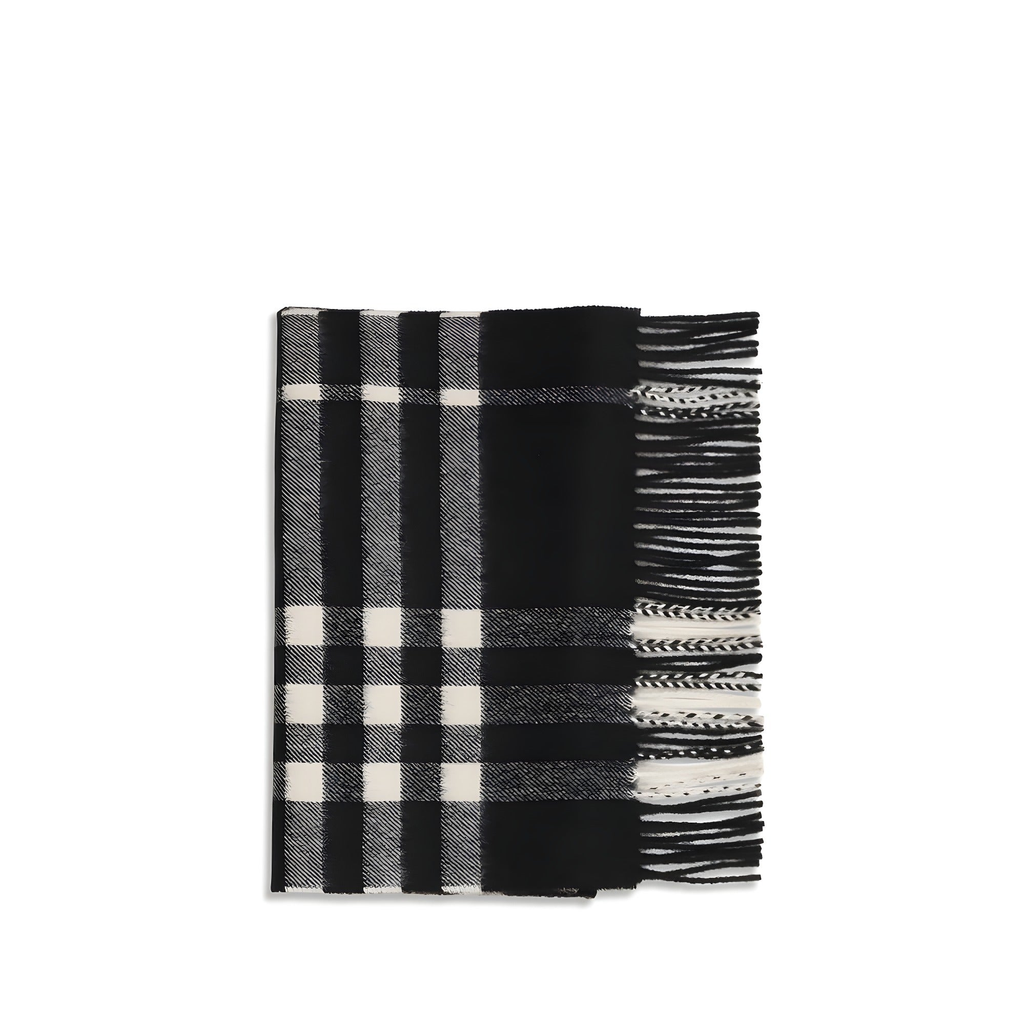 Burberry Black Cashmere Scarf