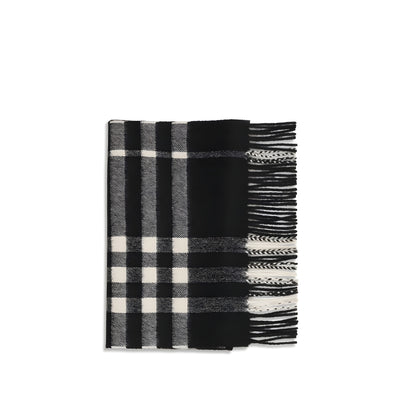 Burberry Black Cashmere Scarf