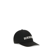 Burberry Black Cotton Cap (Baseball Hat)