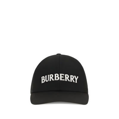 Burberry Black Cotton Cap (Baseball Hat)