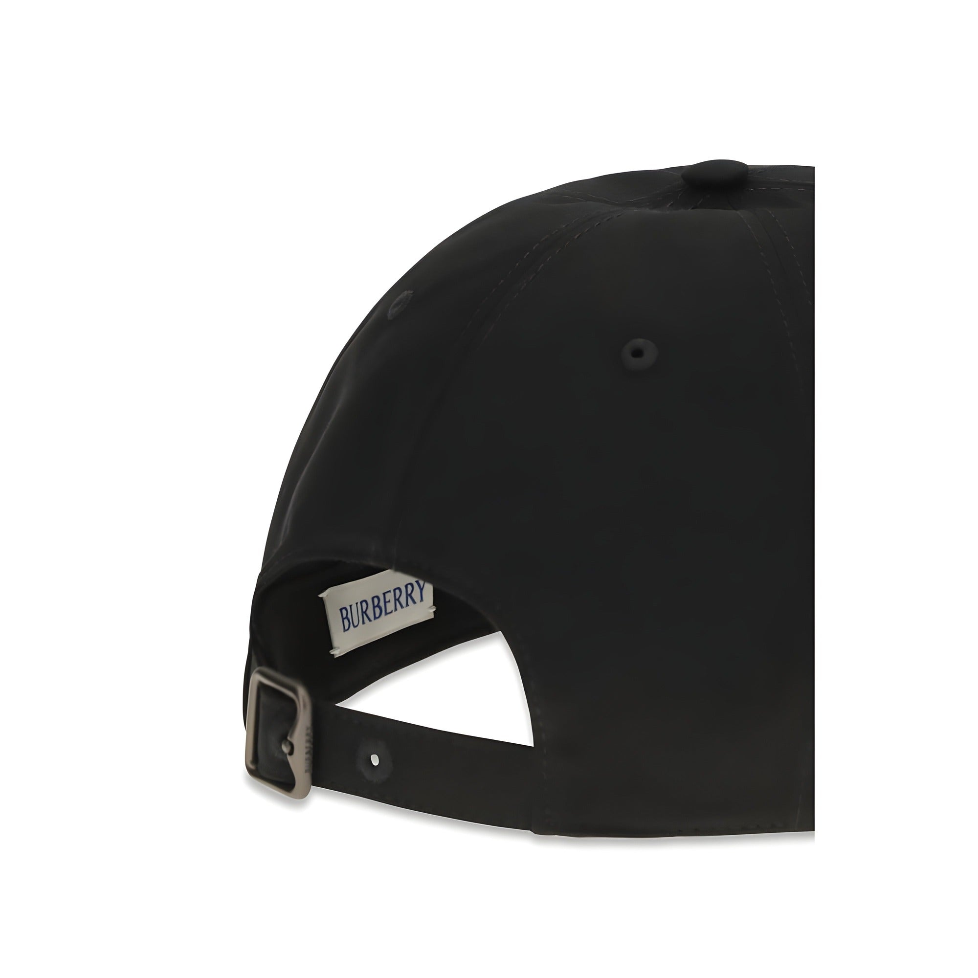 Burberry Black Cotton Cap (Baseball Hat)