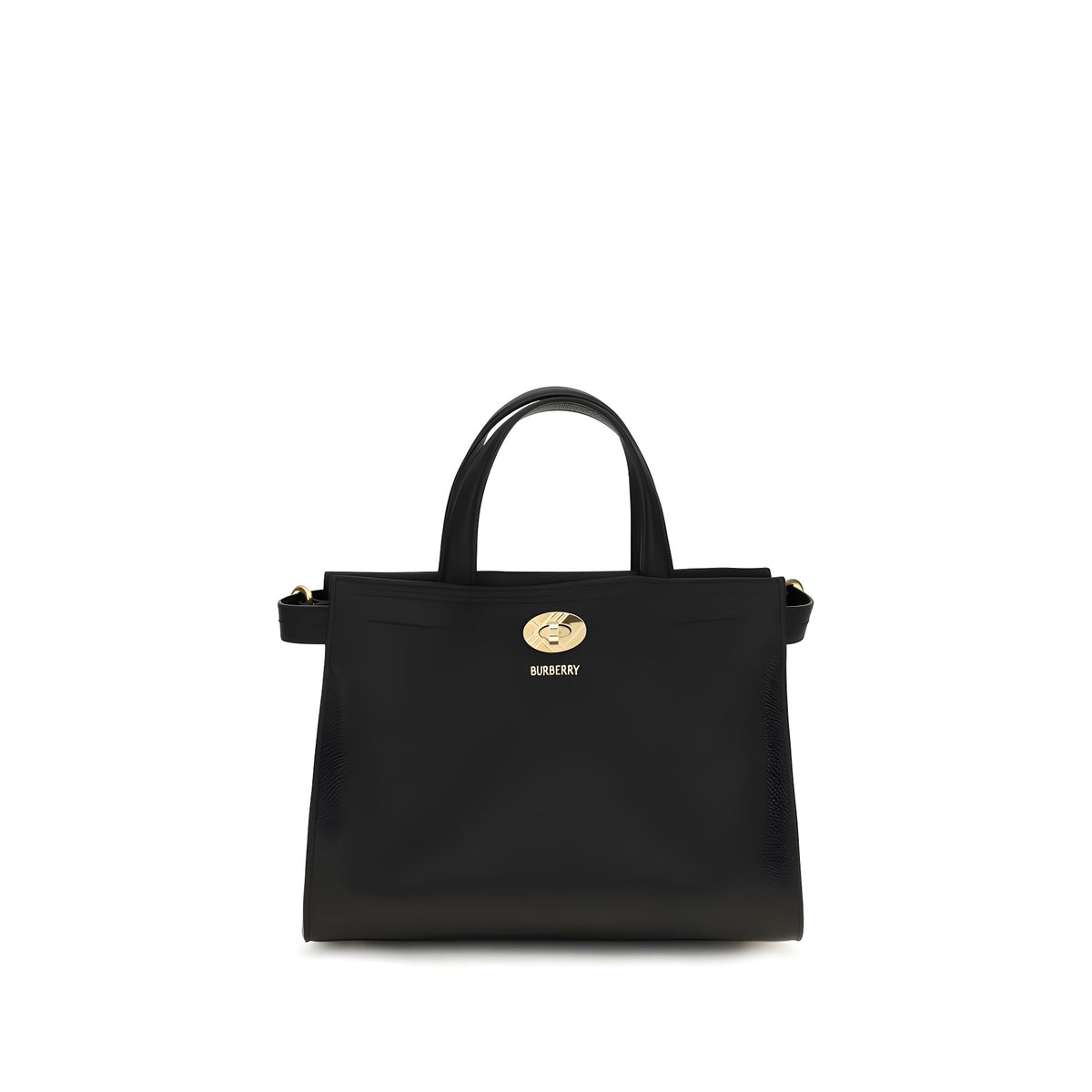 Burberry Black Cotton Handbag