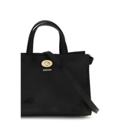 Burberry Black Cotton Handbag