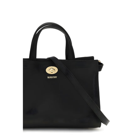 Burberry Black Cotton Handbag