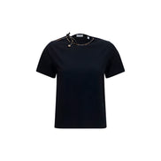 Burberry Black Cotton T-Shirt