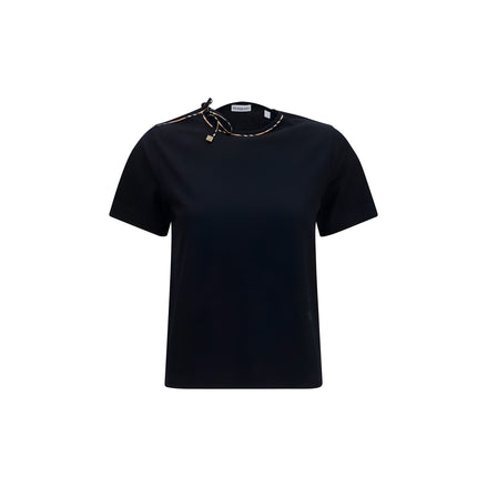 Burberry Black Cotton T-Shirt