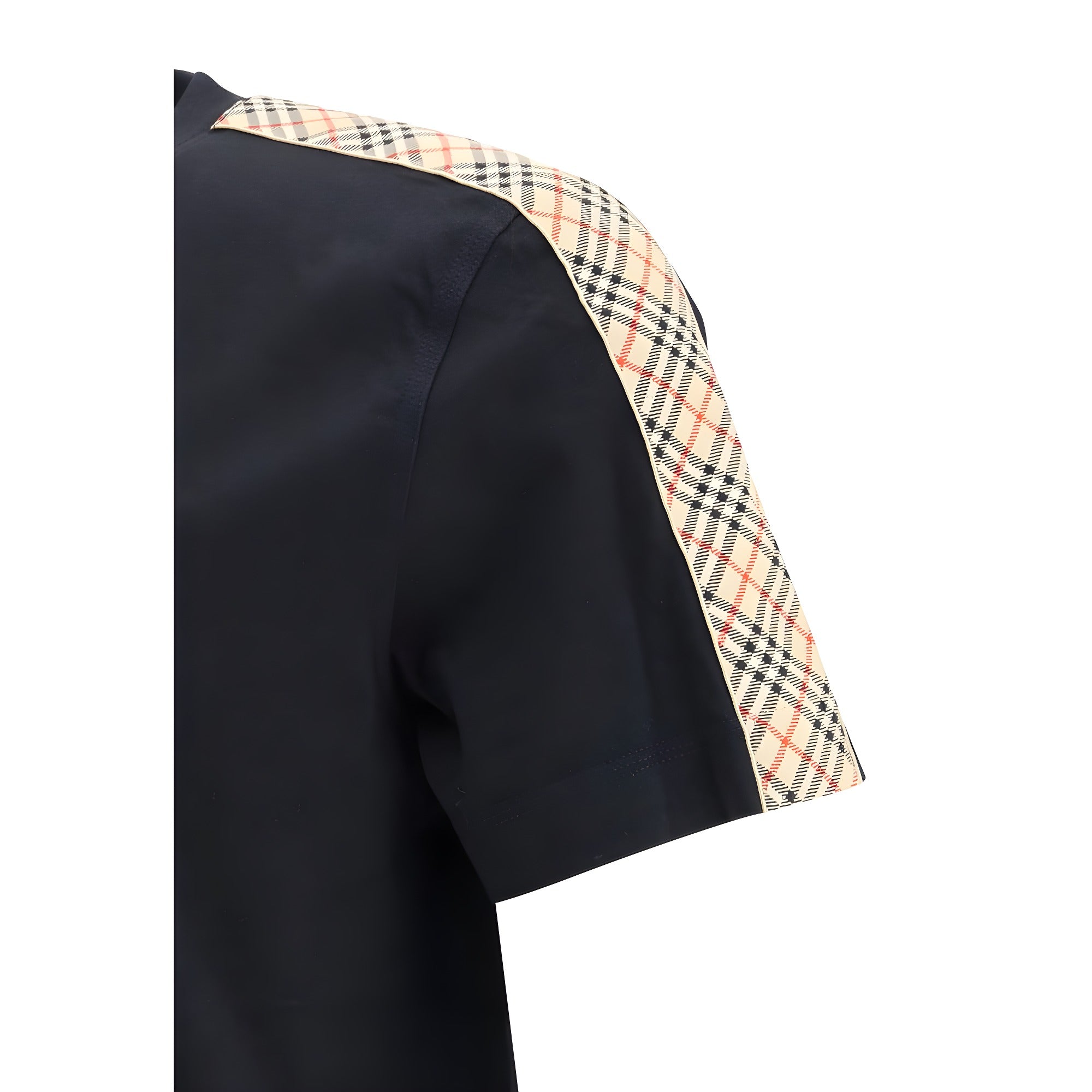 Burberry Black Cotton T-Shirt