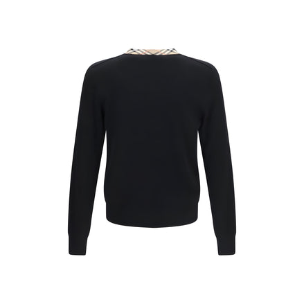 Burberry Black Wool Sweatshirt