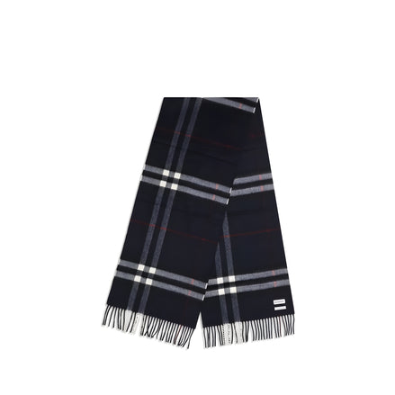 Burberry Blue Cashmere Scarf