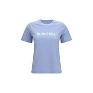Burberry Blue Cotton T-Shirt
