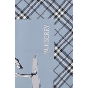 Burberry Blue Silk Scarf