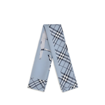 Burberry Blue Silk Scarf