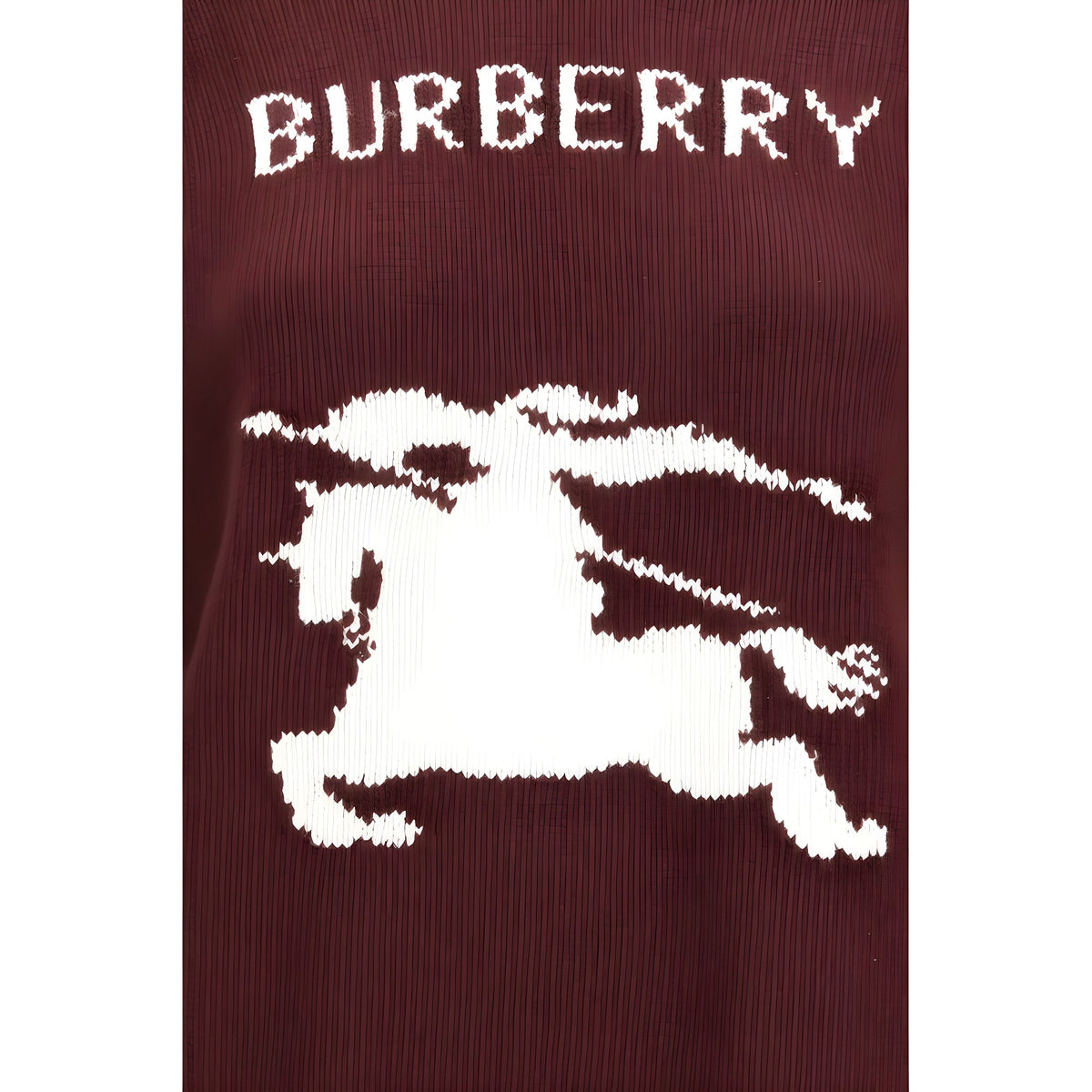 Burberry Bordeaux Wool Sweatshirt