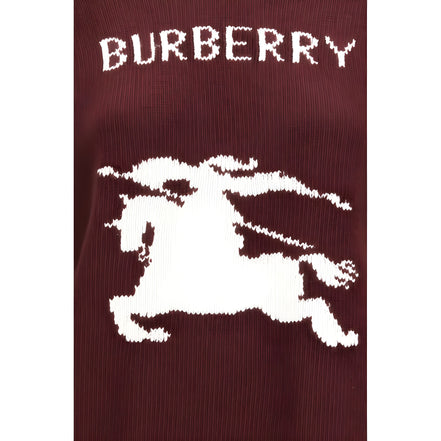 Burberry Bordeaux Wool Sweatshirt