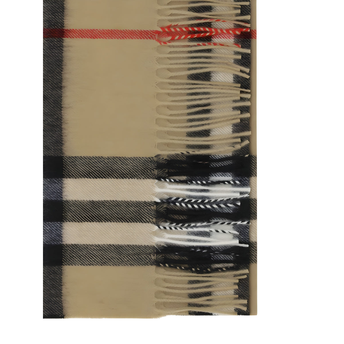 Burberry Brown Cashmere Scarf