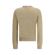 Burberry Brown Wool Cardigan