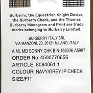 Burberry Medium Check Sonny Fanny Belt Bag