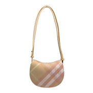 Burberry Mini Check Rocking Horse Crossbody Bag