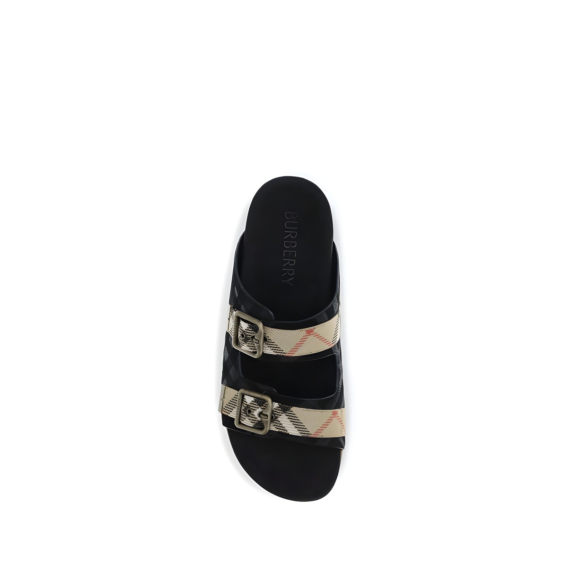 Burberry Multicolor Rubber Flat Sandals