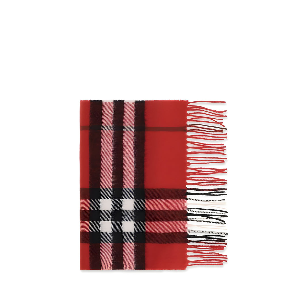 Burberry Red Cashmere Scarf
