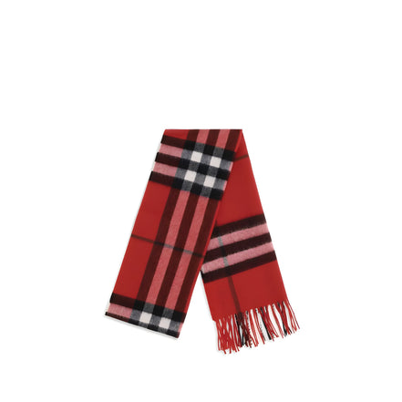 Burberry Red Cashmere Scarf