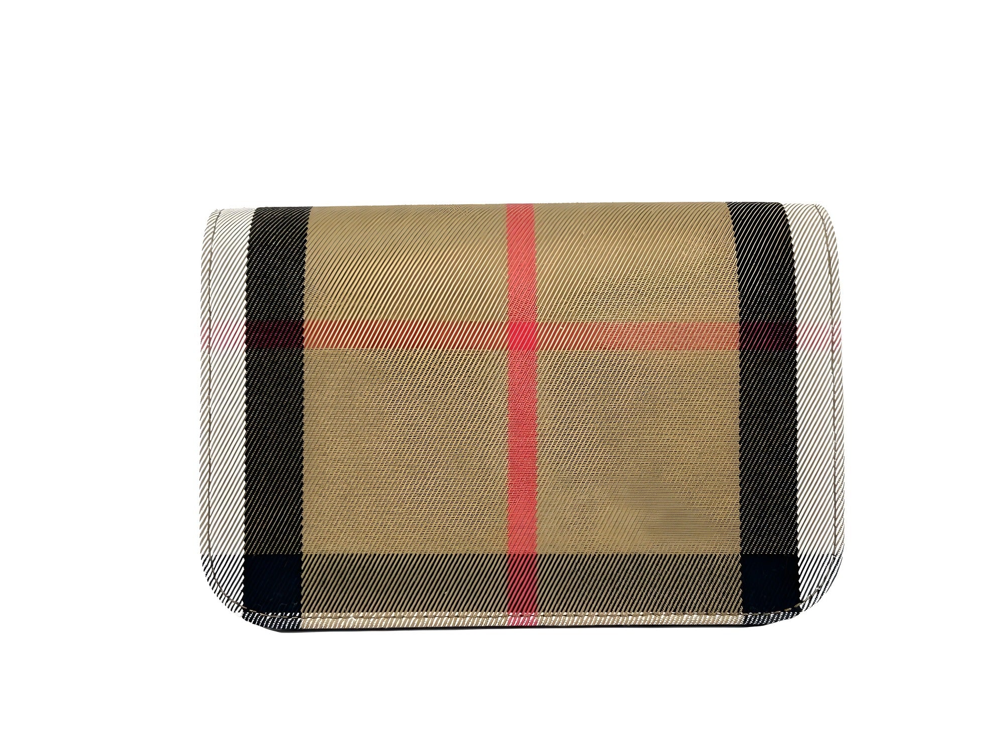 Burberry Small Leather Madison Crossbody Check Bag