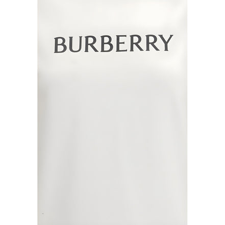 Burberry White Cotton T-Shirt