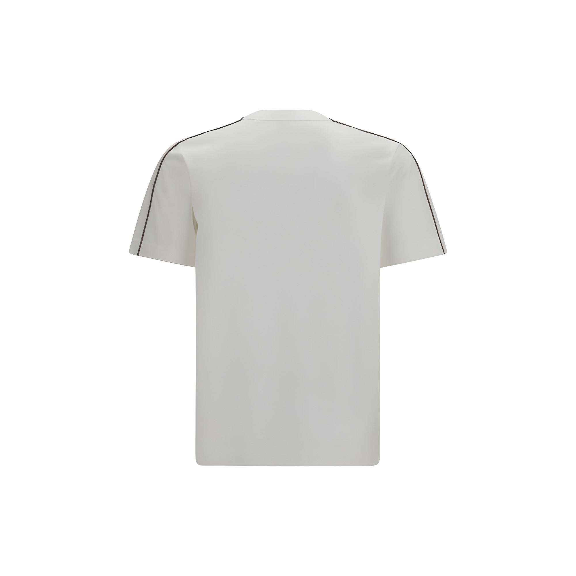 Burberry White Cotton T-Shirt