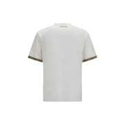 Burberry White Cotton T-Shirt