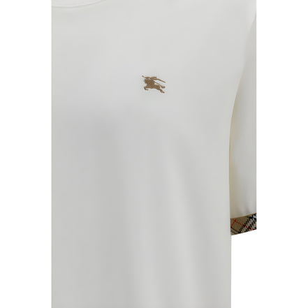Burberry White Cotton T-Shirt