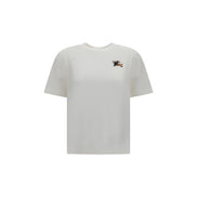 Burberry White Cotton T-Shirt