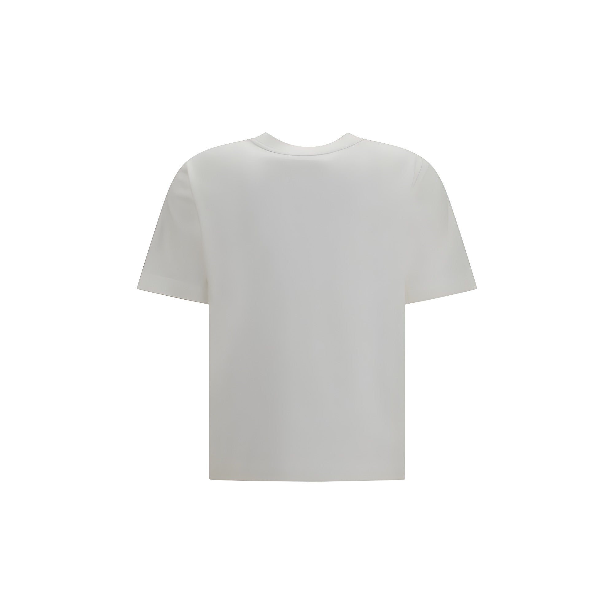 Burberry White Cotton T-Shirt