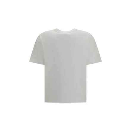 Burberry White Cotton T-Shirt