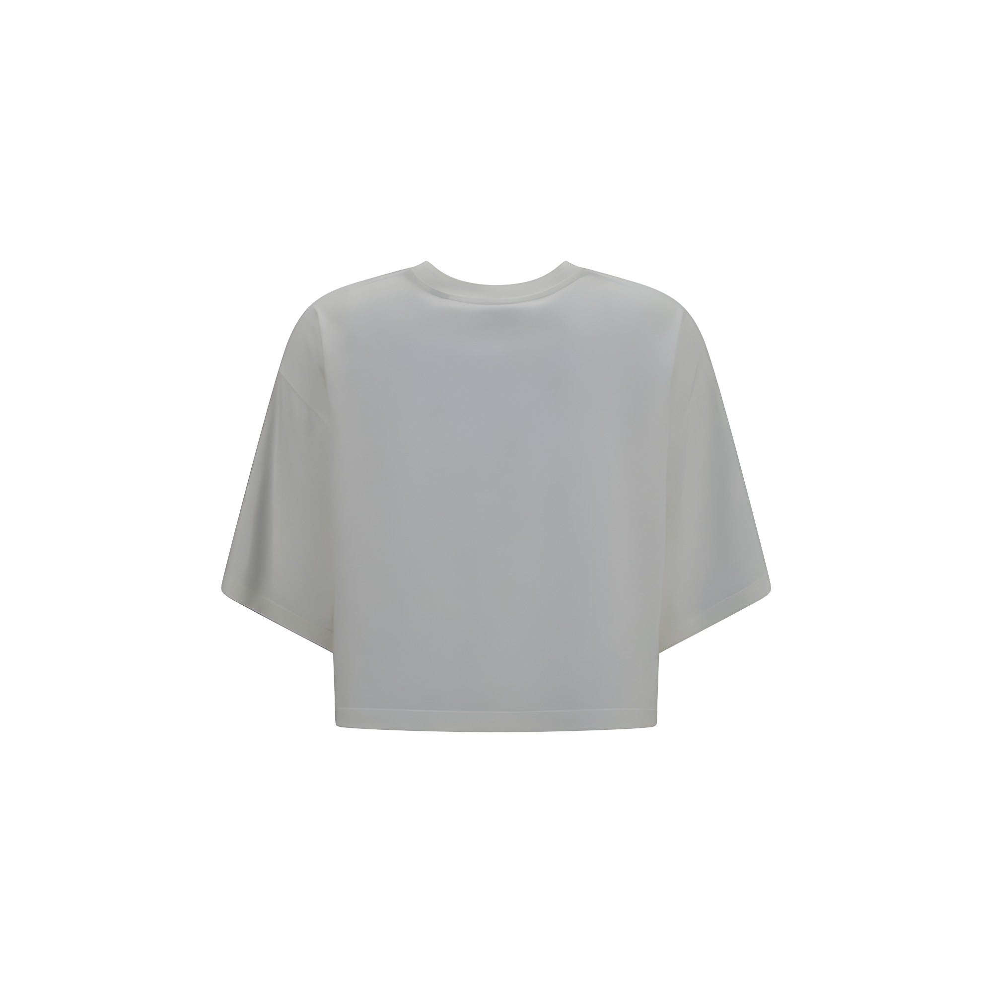 Burberry White Cotton T-Shirt