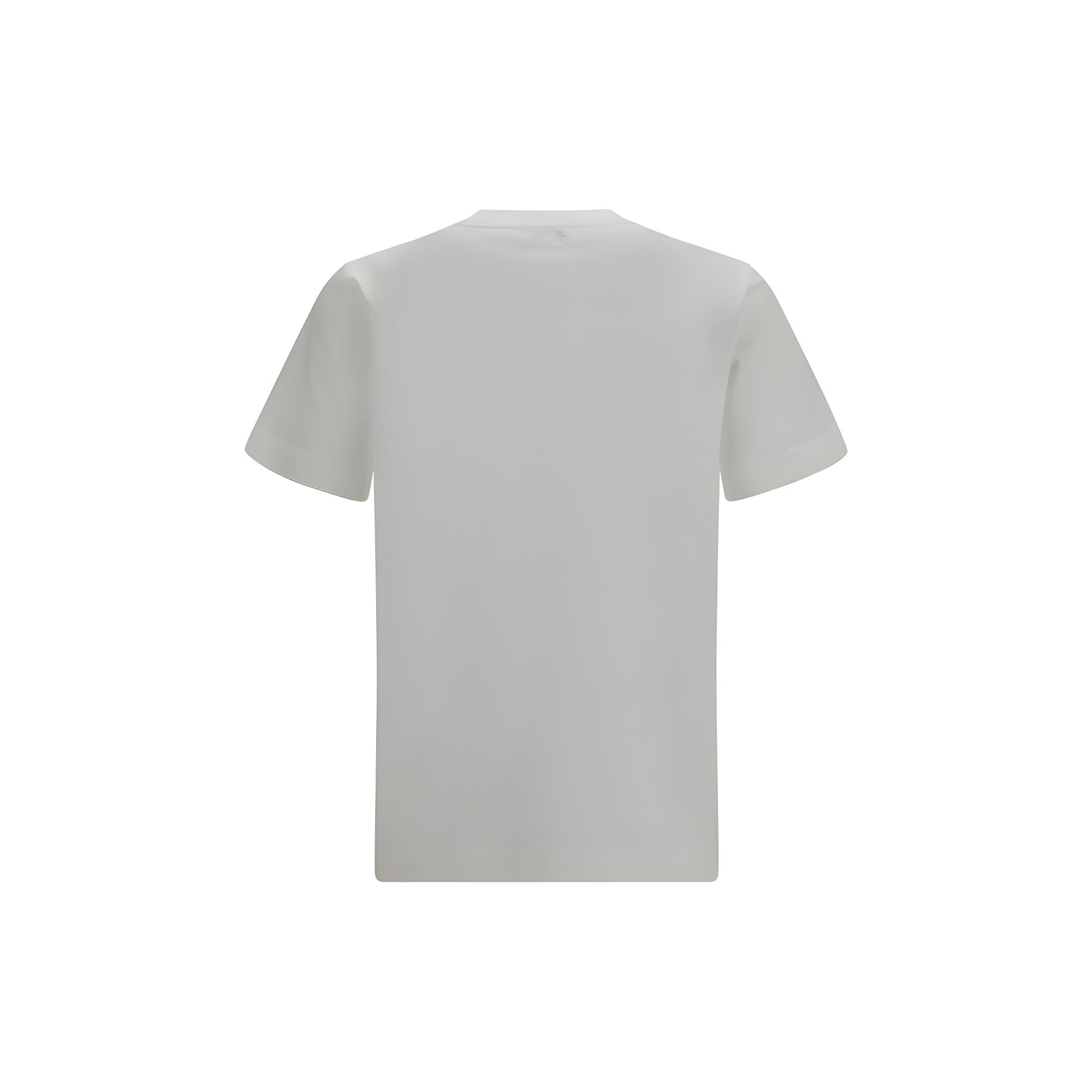 Burberry White Cotton T-Shirt