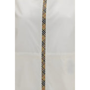 Burberry White Polyamide Shell Jacket