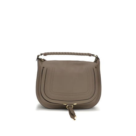 Chloé Beige Marcie Shoulder Bag