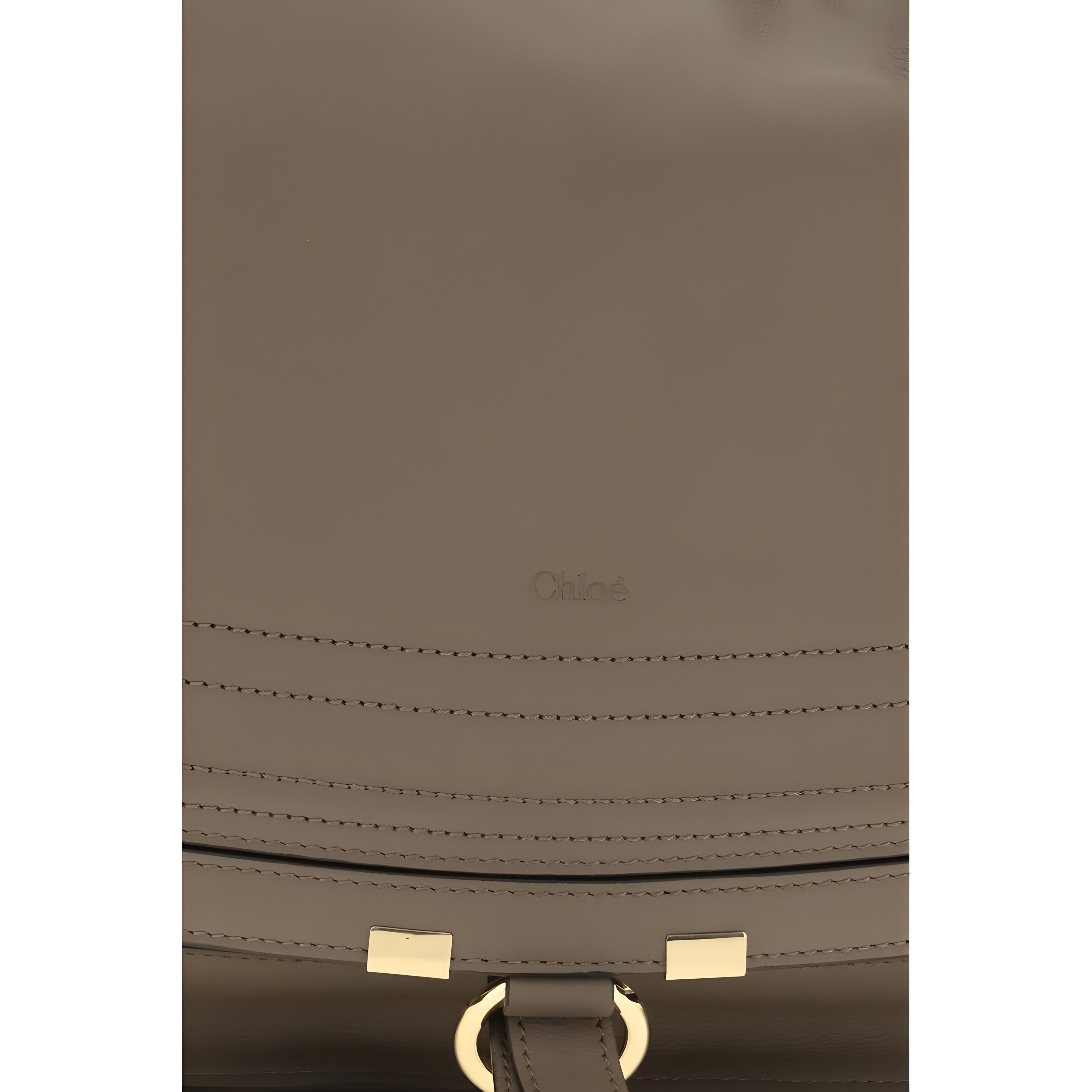 Chloé Beige Marcie Shoulder Bag