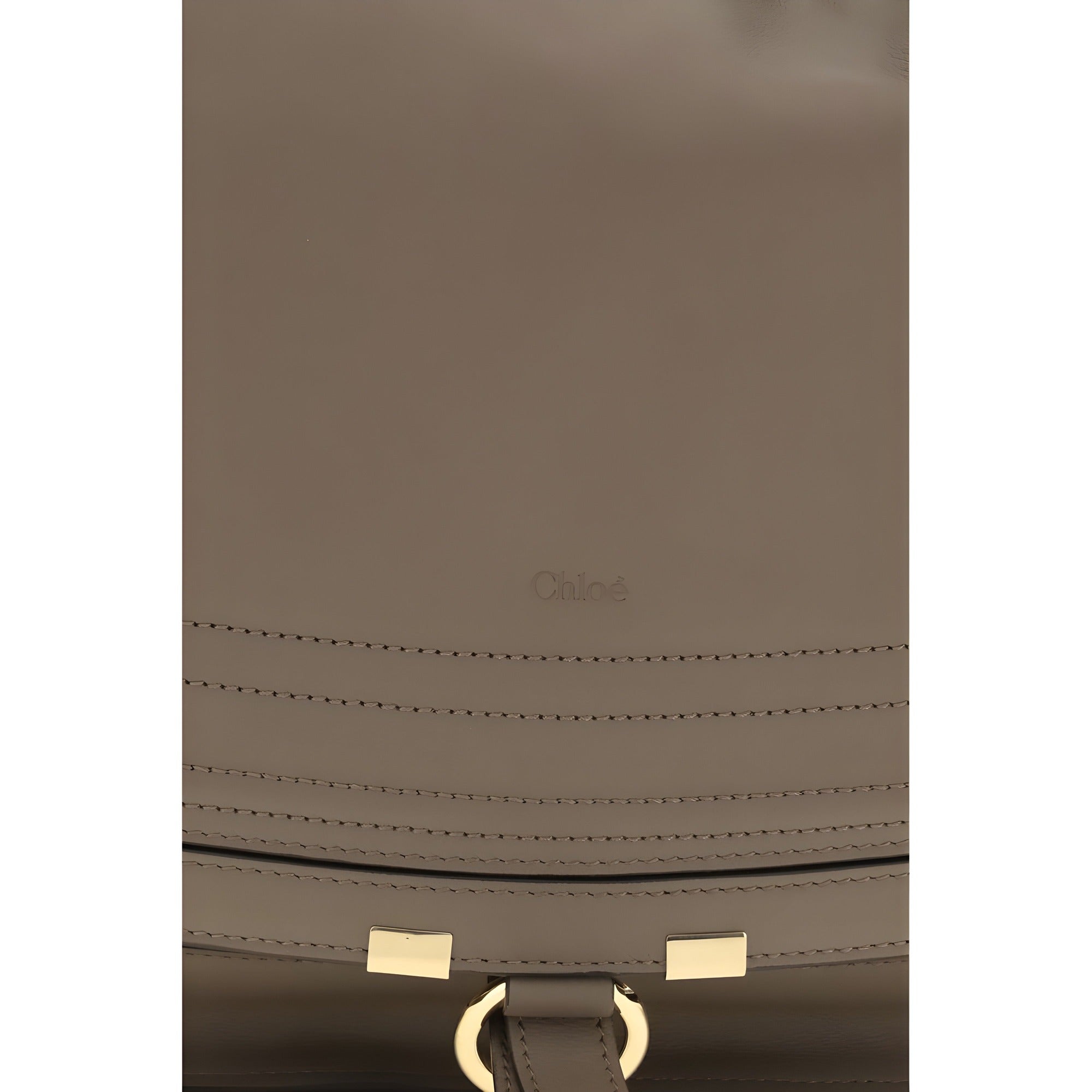 Chloé Beige Marcie Shoulder Bag