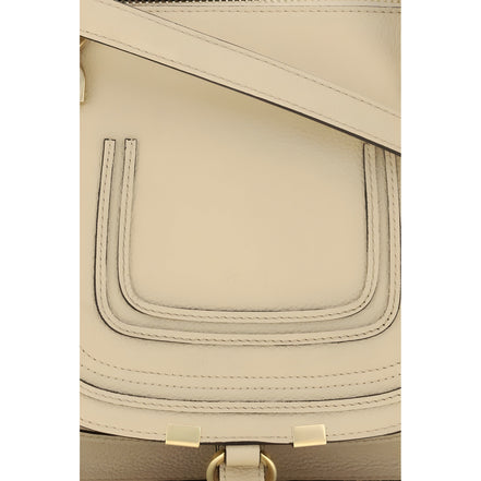 Chloé Beige Marcie Handbag